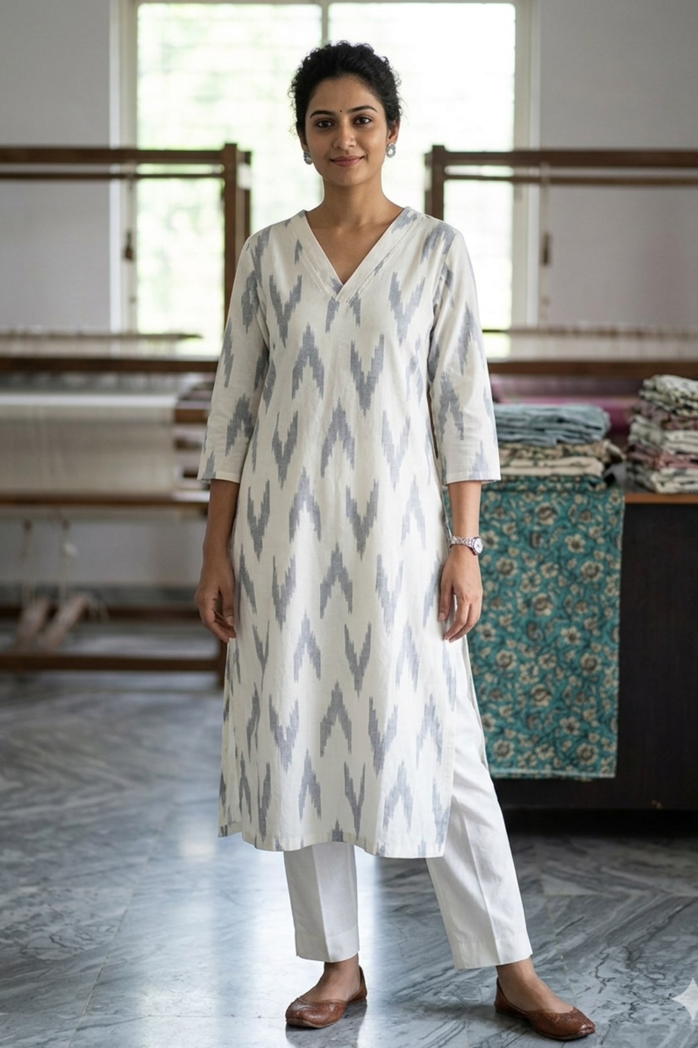 Common Jaipur Handloom Cotton Kurti